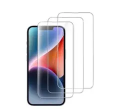 iPhone 14 Plus 6.7インチ用 全面保護フィルム 9H強化ガラス