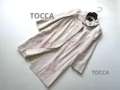 TOCCA トッカ 刺繍 スプリングコート 日本製