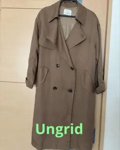 Ungridテンセルルーズトレンチコート中古キャメルSベルト付きオーバーサイズのサムネイル