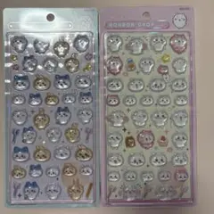 ちゅっかわ BONBON DROP 透明シール 2シートセット