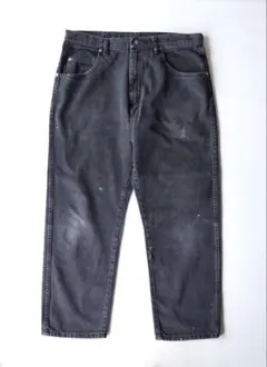 Wrangler ラングラー デニムパンツ ジーンズ　墨黒　W36 × L30