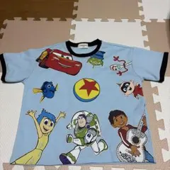 120㎝ピクサー カーズ トイストーリーTシャツ 半袖