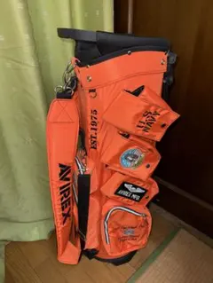 【絶版】AVIREX GOLF アヴィレックスゴルフ スタンド式 キャディバッグのサムネイル