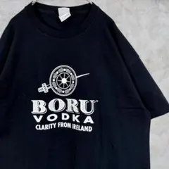 ウォッカ【FRUIT OF THE LOOM】 企業ロゴ 古着 Tシャツ