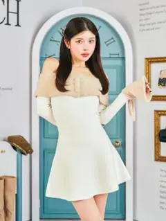 Darich オフショル ワンピース