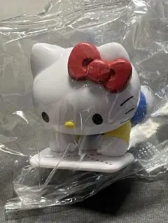 サンリオキャラクターズ　ぞうきんがけレースフィギュア　ハローキティ