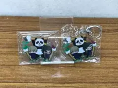 呪術廻戦 ふでマメ アクリルキーホルダー4 禪院真希＆狗巻棘＆パンダ 2個