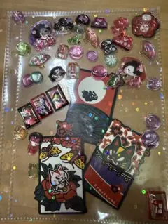 和柄　正規品　舞妓さん　花札ステッカーセットボンボンドロップシール