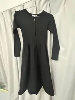 黒のニットワンピース Mサイズのサムネイル