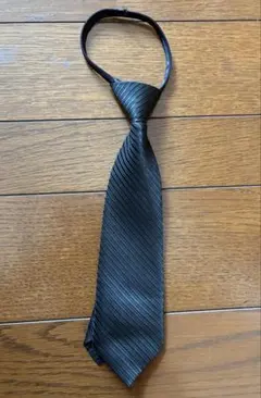 キッズ用ワンタッチネクタイ 黒