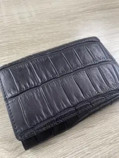 Pelle Morbida 黒 レザー 名刺入れのサムネイル