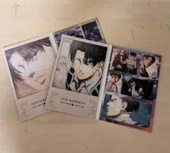 一番くじ 進撃の巨人～地鳴らし～ FG賞 メモリアルカード 2点セット リヴァイ