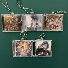 グランブルーファンタジー CD風 アクリルキーホルダー 5種セット　グラブル