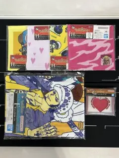 未開封 ワンピース 一番くじ F賞 H賞 G賞 ビッグタオル メッシュポーチ