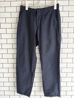 Steven Alan 夏 麻混合 スラックス ネイビー Sサイズのサムネイル