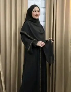 gamis abaya 3 点セット