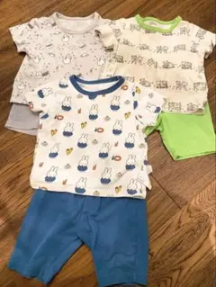 ユニクロ　ベビーパジャマ 80cm 3点セット