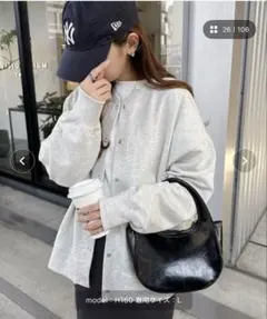 and me スウェット2wayカーディガンL⭐︎のサムネイル