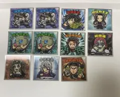 ♦︎匿名発送♦︎鬼滅の刃×ビックリマンチョコ【無限城編】ステッカー11枚セット