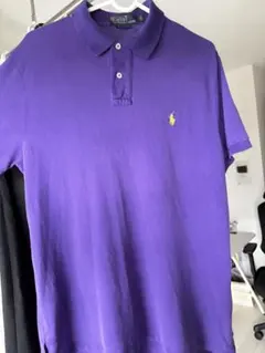 【Polo】Ralph Lauren ポロシャツ パープル Mサイズ