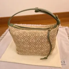 LOEWE キュービィ スモール アナグラムジャカード