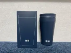 ネイビー ステンレスボトル　ユニクロ感謝祭　ノベルティ