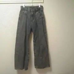 JEANASIS ダークブルー スタンダードワイドデニム