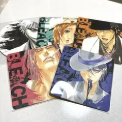 bleach MAILs. コースター　恋次　ルキア　一護　織姫　ポストカード