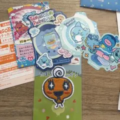 たまごっち Tamagotchi Paradise シール ワッペンセット
