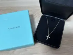 Tiffany & Co. クロス ペンダント S ダイヤモンド　ティファニー