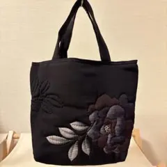 夏帯 喪服帯 リメイク 柔らかなトートバック サブバック ハンドメイド