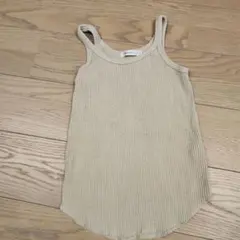 MOUSSY リブ編み ノースリーブタンクトップ FREEのサムネイル