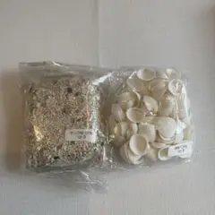 サンゴ砂 100g & 貝殻50gセット