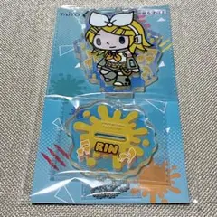 チャックスＧＰ×初音ミク オーロラクリアスタンドキーチェーン 鏡音リン