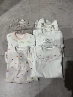 赤ちゃん用2wayオール　西松屋6点セット