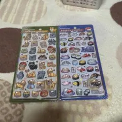 【正規品】ボンボンドロップシール　寿司　日本犬　柴犬　和柄