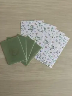 ミニレター　花柄