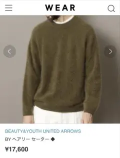 BEAUTY&YOUTH UNITED ARROWSヘアリーセーター17,600