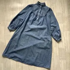 【M’S LAB】 エムズラボ ヴィンテージ昭和レトロ 日本製ワンピースのサムネイル