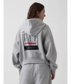 GAP Original ジップアップパーカー グレー