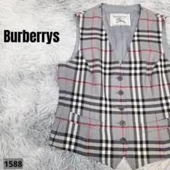 Burberrys バーバリー ウール ヴィンテージ ベスト グレー系 1588