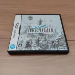 ニンテンドーDS版ソフト　ファイナルファンタジー III