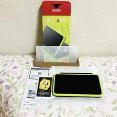 【完品・美品】Newニンテンドー2DSLL ライム ブラック