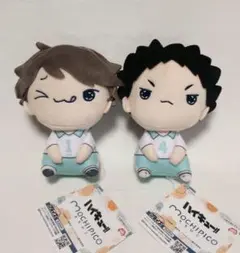 ハイキュー!!　もちぴこぬいぐるみ　及川徹、岩泉一