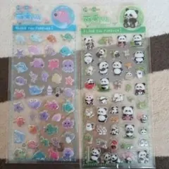 ３Ｄ　Stickers　可愛いPOPシール