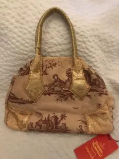 ヴィヴィアンウエストウッド　ブラッチャリーニ　ヤスミンバッグ　トワレ柄　難あり