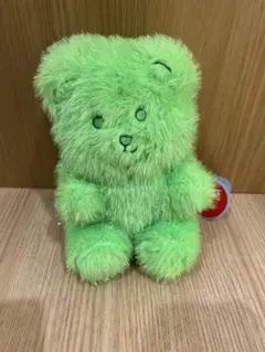 くまグミ　くま型ポシェット　ぬいぐるみポシェット　緑