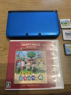 ニンテンドー3DS LL 青 + ゲームソフトセット