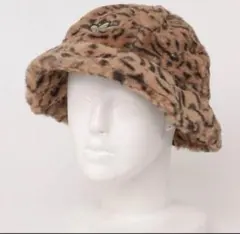 adidas レオパード柄 バケットハット