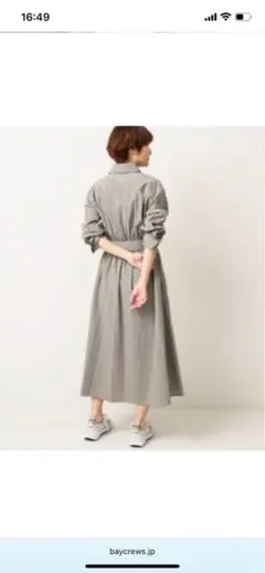 ポケット ロングワンピース